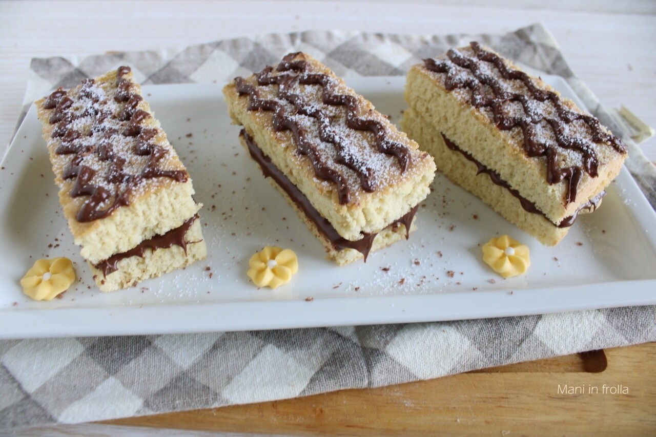 Pastelitos con Nutella
