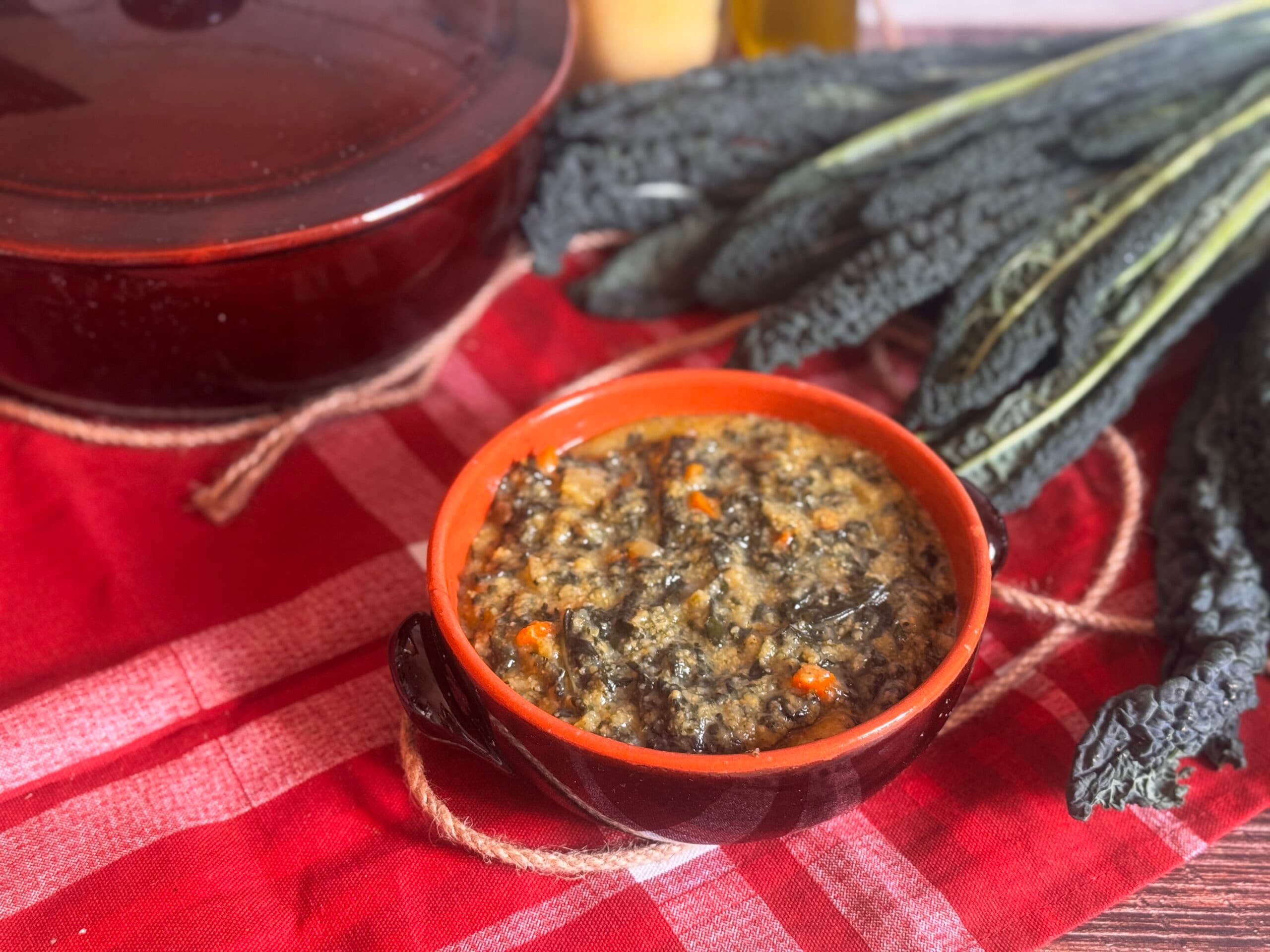 Farinata de col negra sencilla