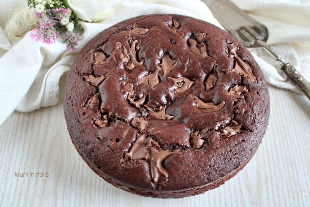 Tarta éxtasis con Nutella