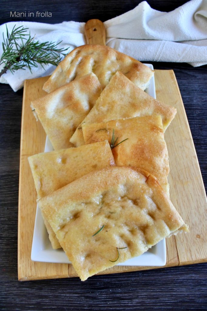 Focaccia crujiente