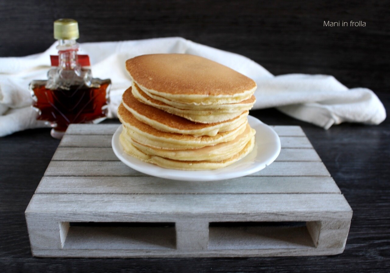 Pancakes suaves y dorados