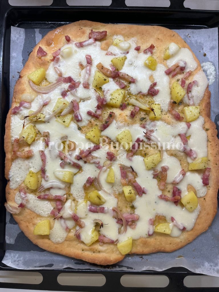 focaccia rápida con levadura instantánea