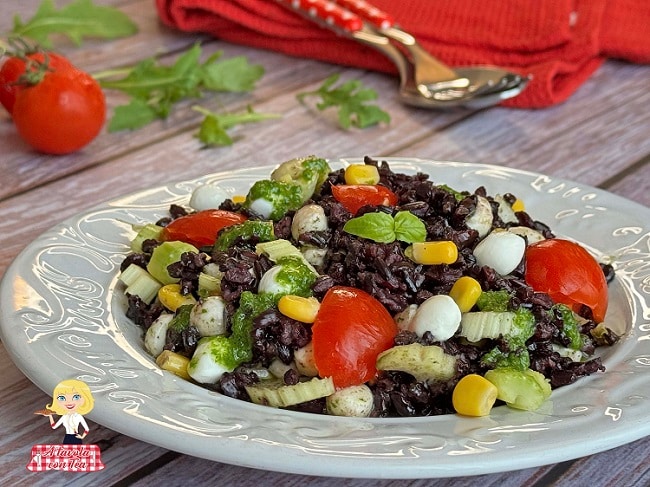 ENSALADA DE ARROZ VENERE DE VERANO