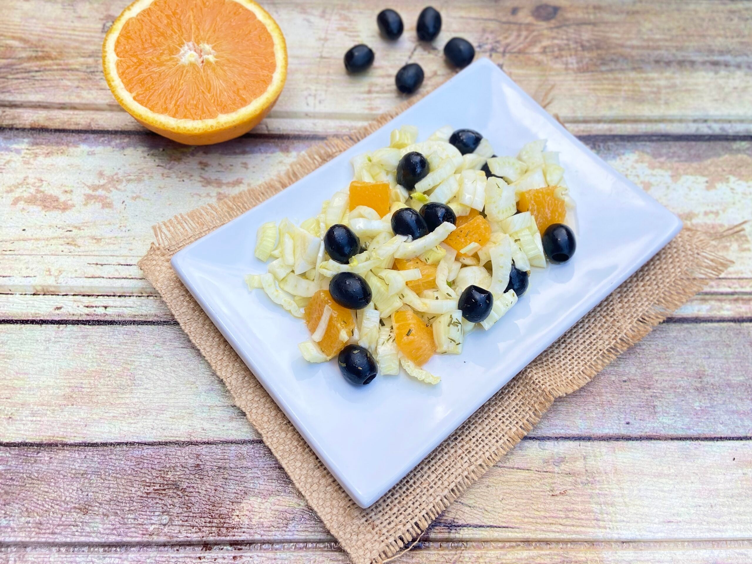 Ensalada de hinojo y naranjas