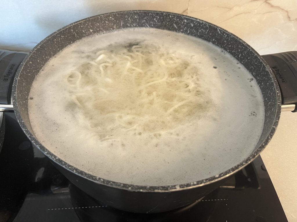 cocción de noodles