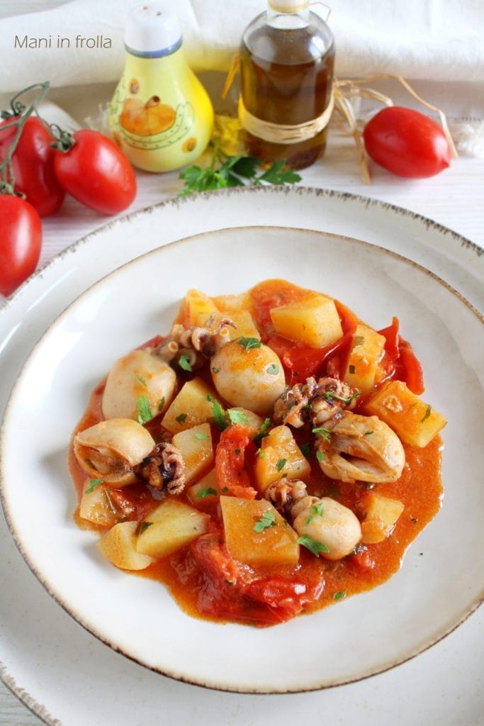 Sepietas guisadas con patatas