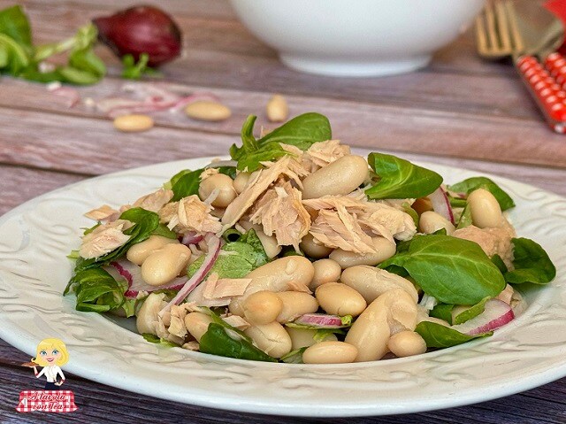 RECETA DE ATÚN Y FRIJOLES