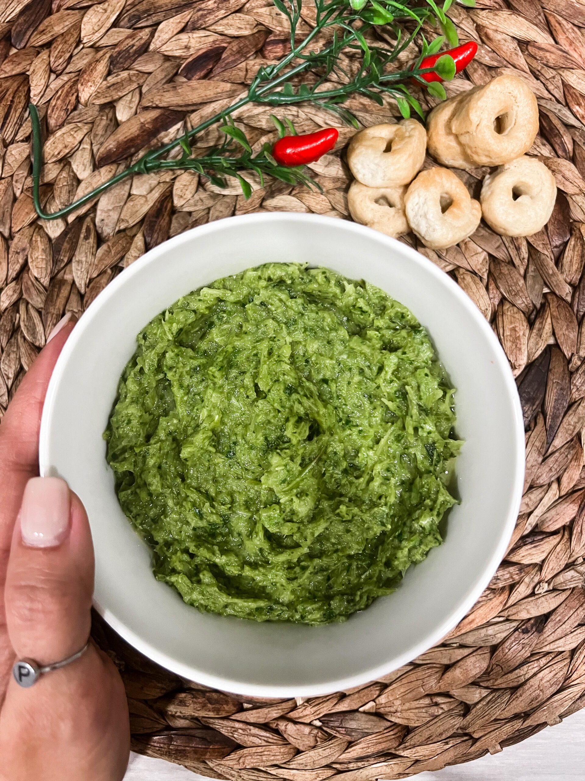 Crema de tallos de friarielli