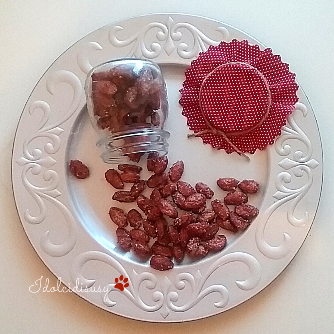 Almendras garrapiñadas