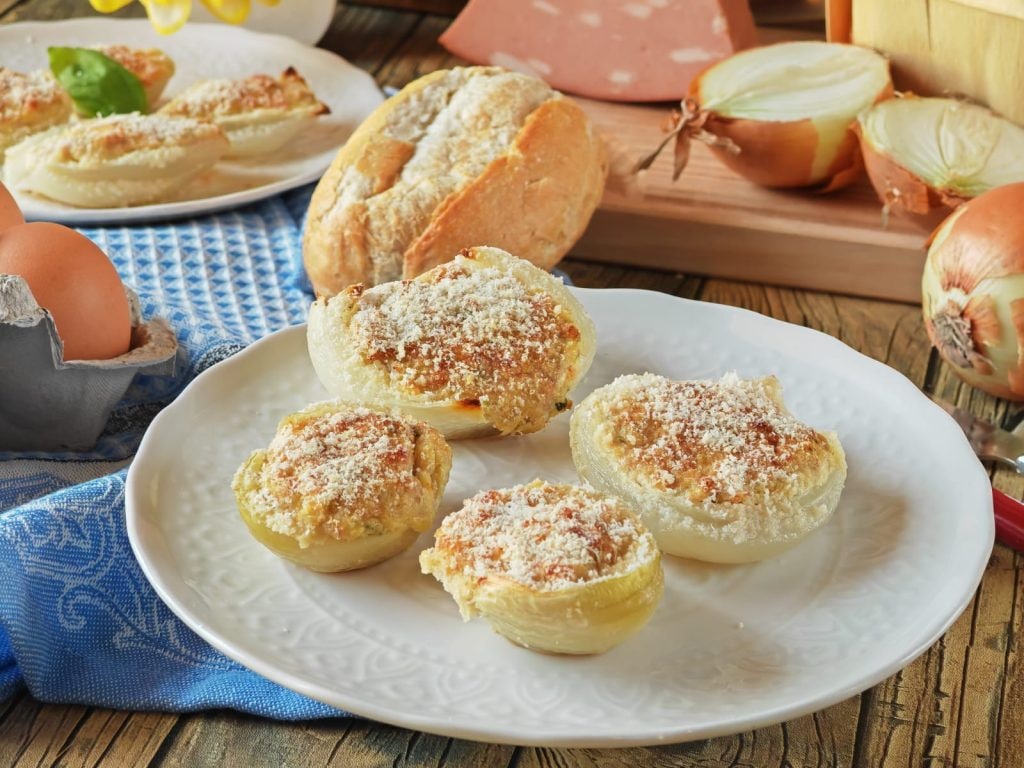 Cebollas rellenas