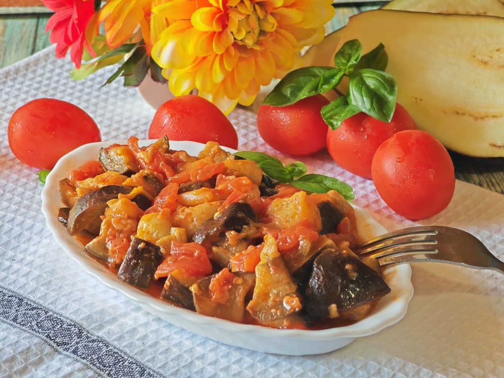 Berenjenas con tomate