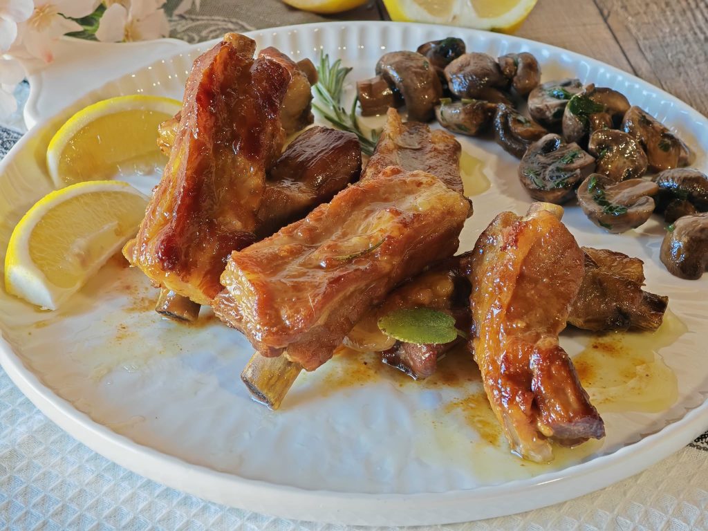 Costillas de cerdo Glaseadas