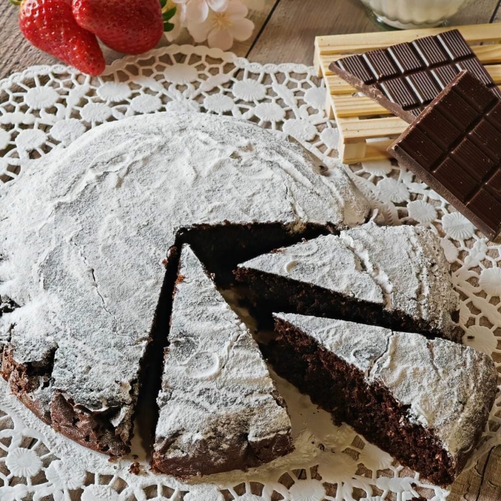 Tarta de doble chocolate