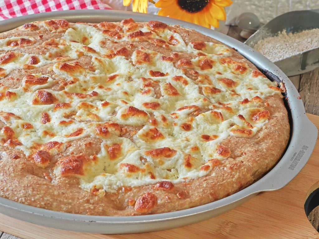 Focaccia integral con stracchino