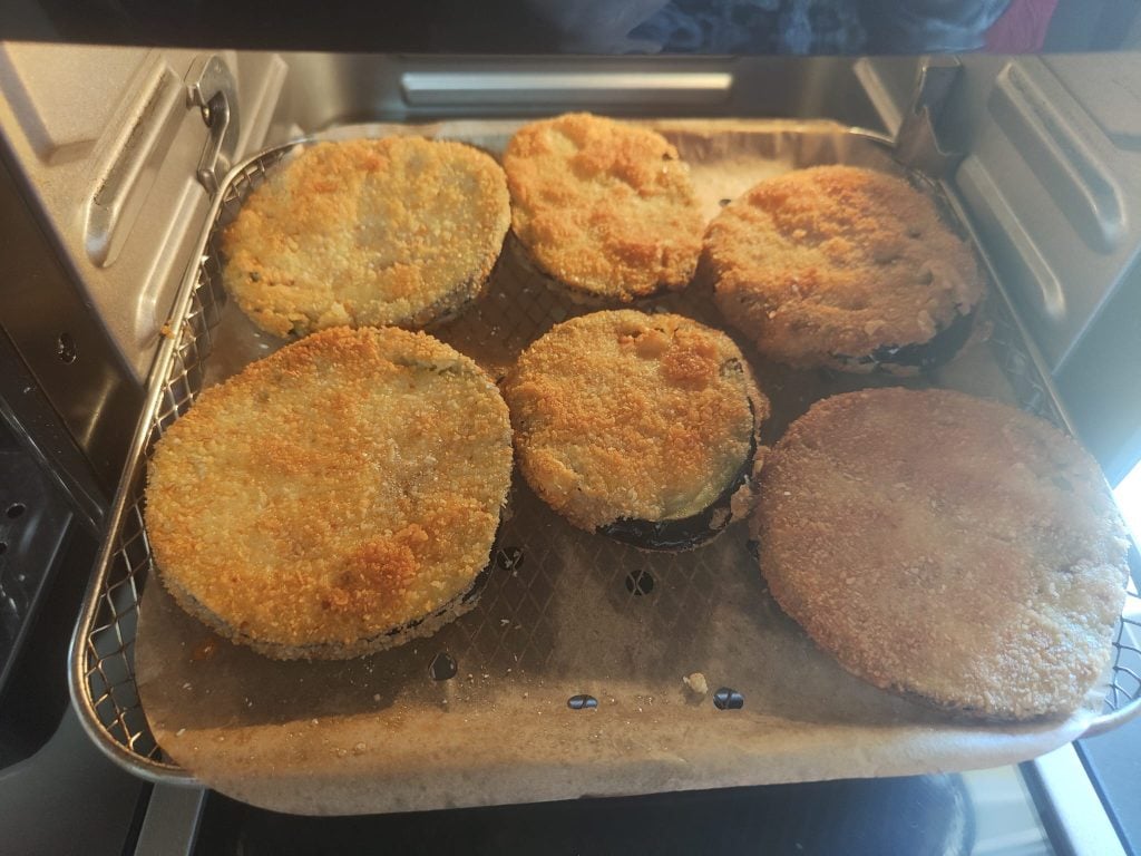 Filetes de berenjena rellenos