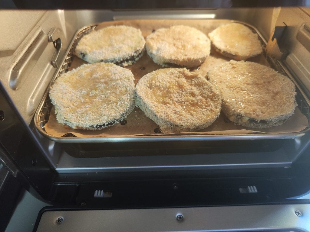 Filetes de berenjena rellenos