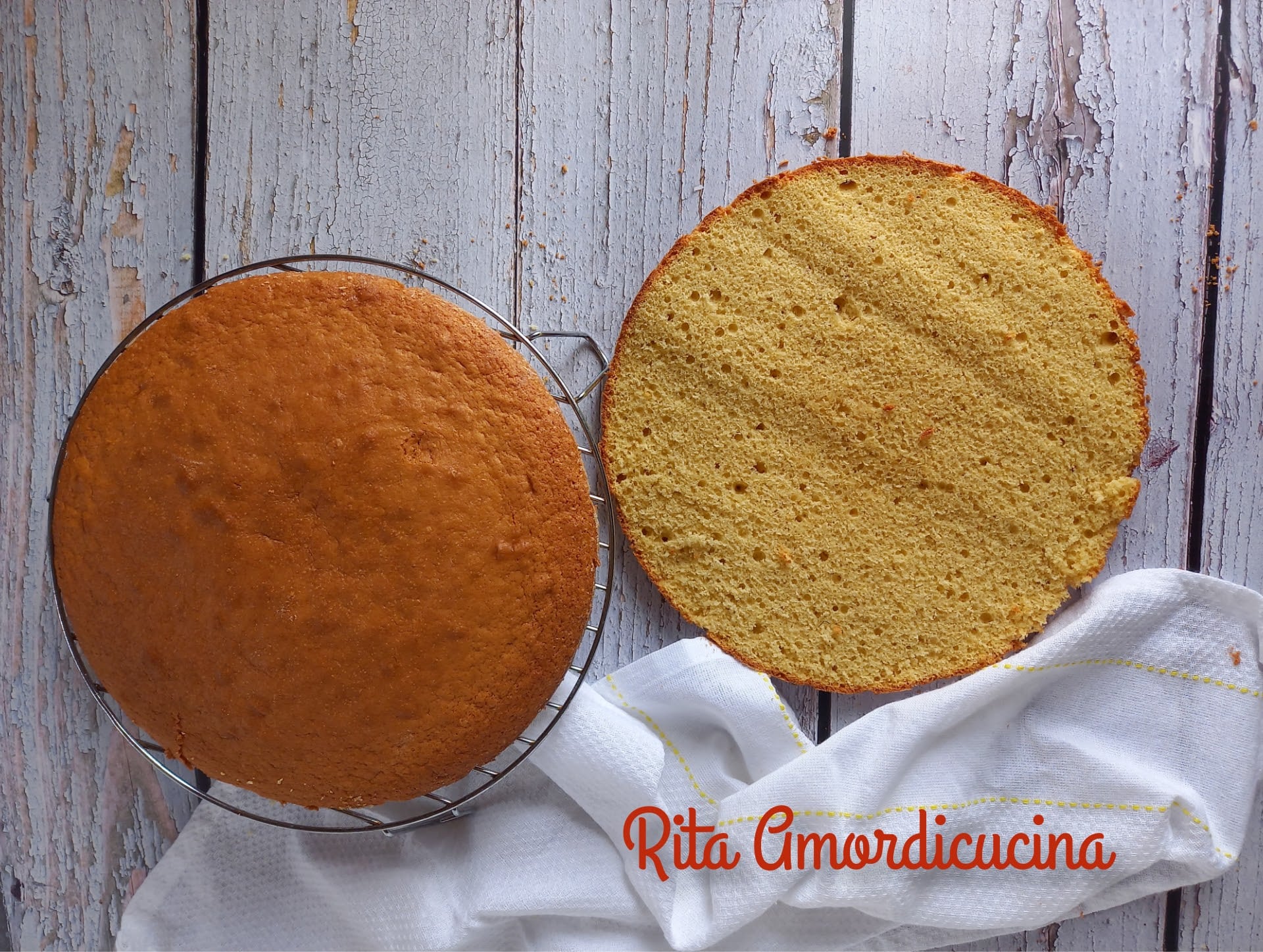 La receta del bizcocho