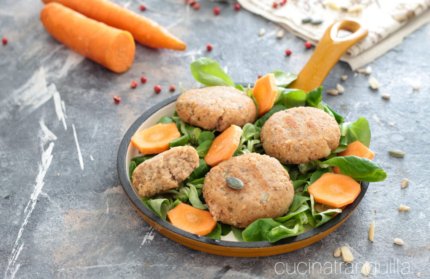 Mini burger de salmón