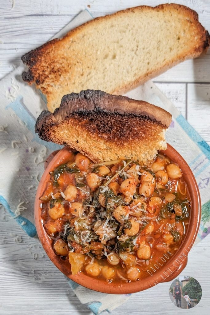 Caciucco de garbanzos