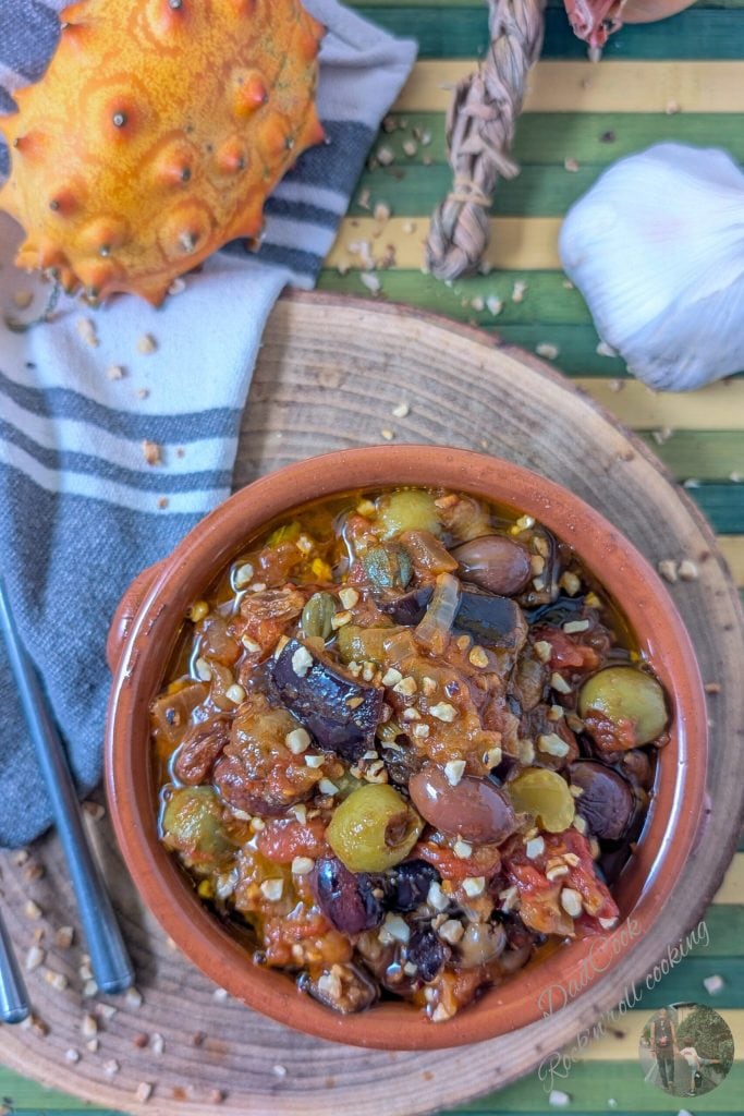 Caponata de Berenjenas: La Receta Original Siciliana fácil y rápida