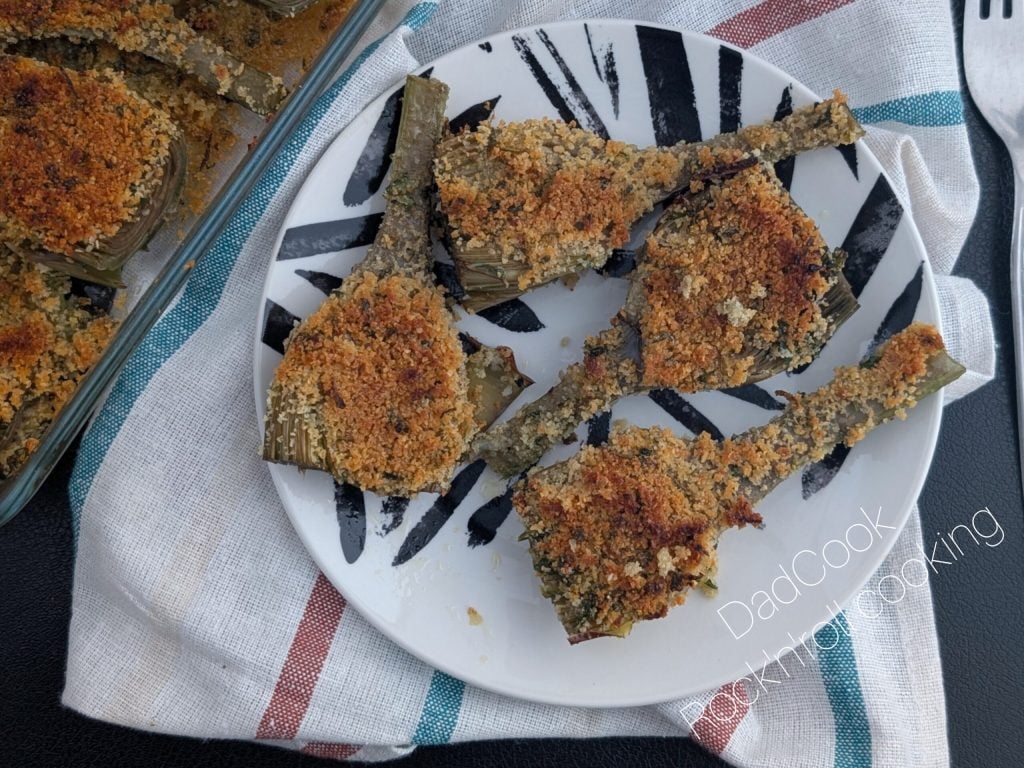 Alcachofas Gratinadas al Horno: Crujiente Dorado y Sabor Intenso