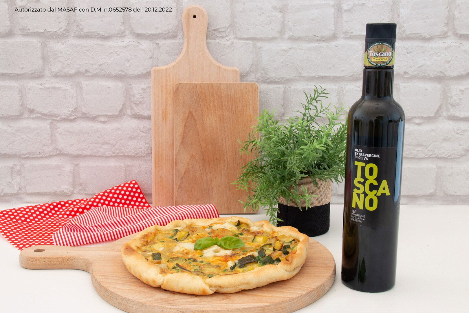 Tarta loca con mezcla de verduras