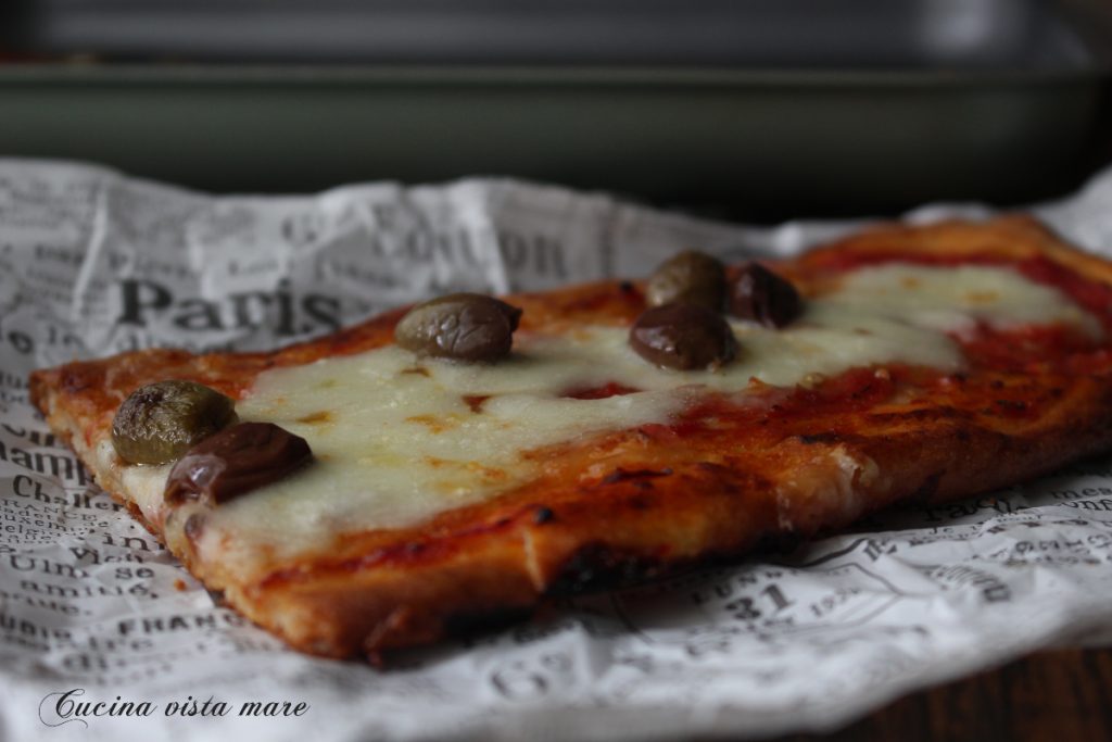 Lenguas de pizza crujientes Cocina vista al mar