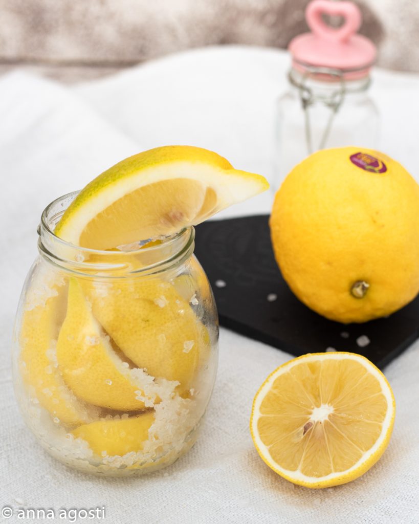 Limones al Sal fermentados o confit