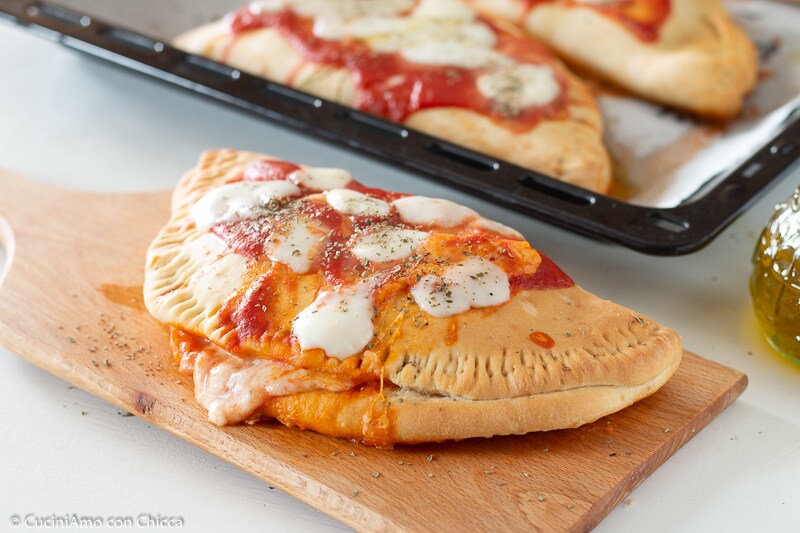 MAXI CALZONE AL HORNO RÁPIDOS y deliciosos