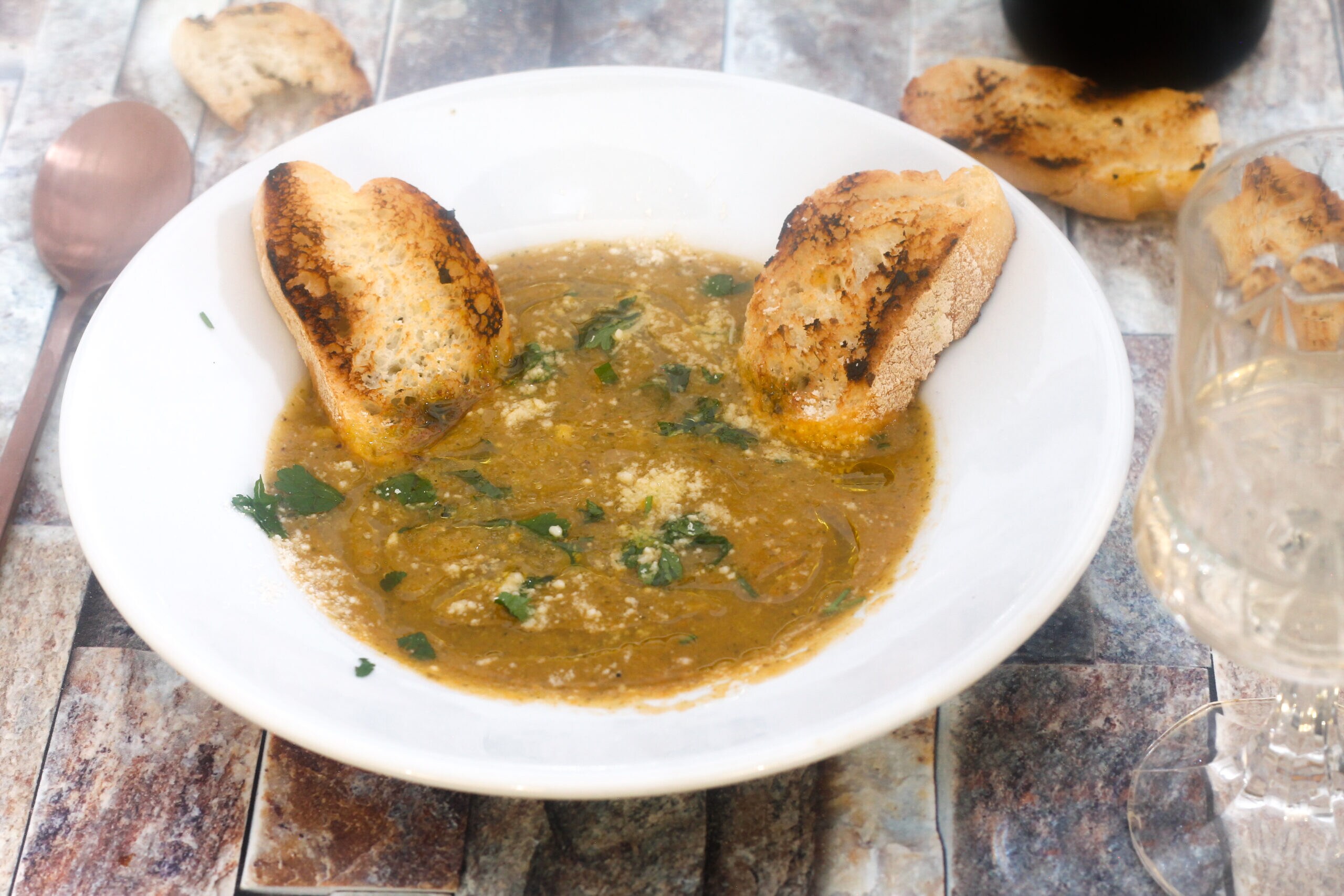 CREMA DE BRÓCOLI Y PATATAS