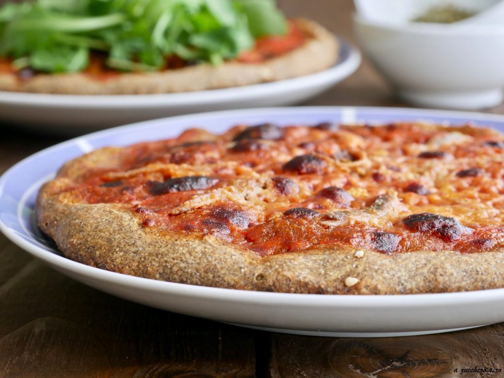 Masa integral con harina de cáñamo para pan y pizza_pizza