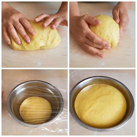 Masa para brioche y otras recetas, preparación