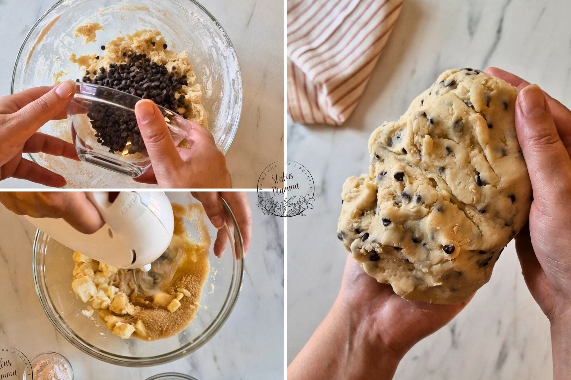 Masa quebrada con yogur y chispas de chocolate: para dulces suaves y deliciosos