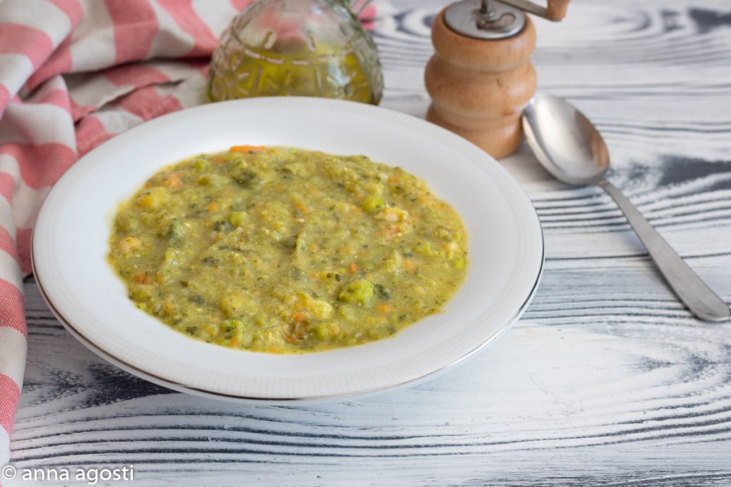 Minestrone alla genovese con pesto