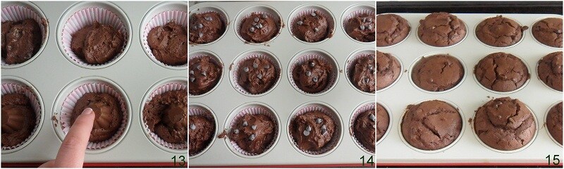 cómo preparar muffins de chocolate como los de Starbucks