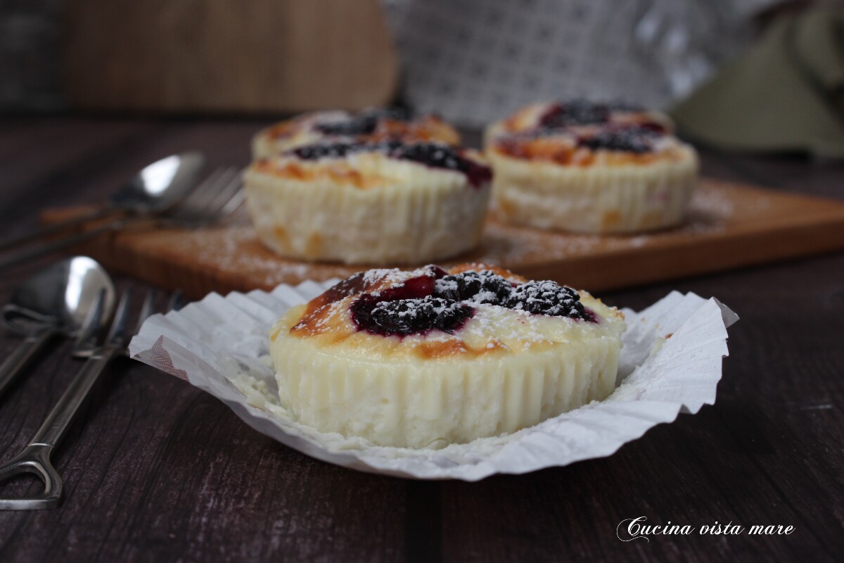 Muffin cheesecake