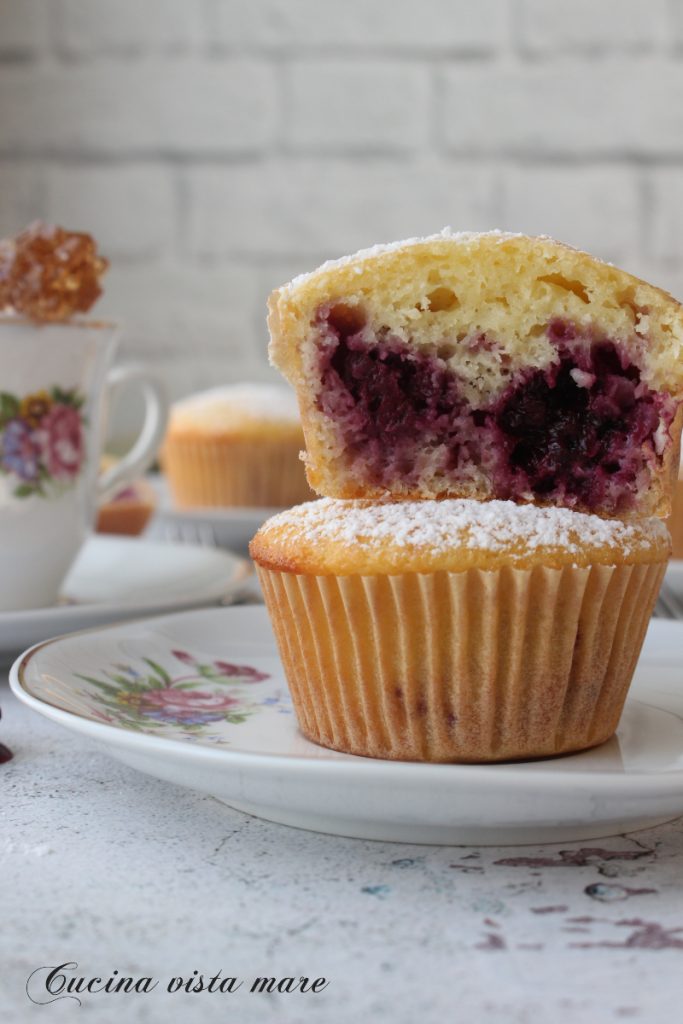 Muffin de coco y vainilla Cocina vista mar