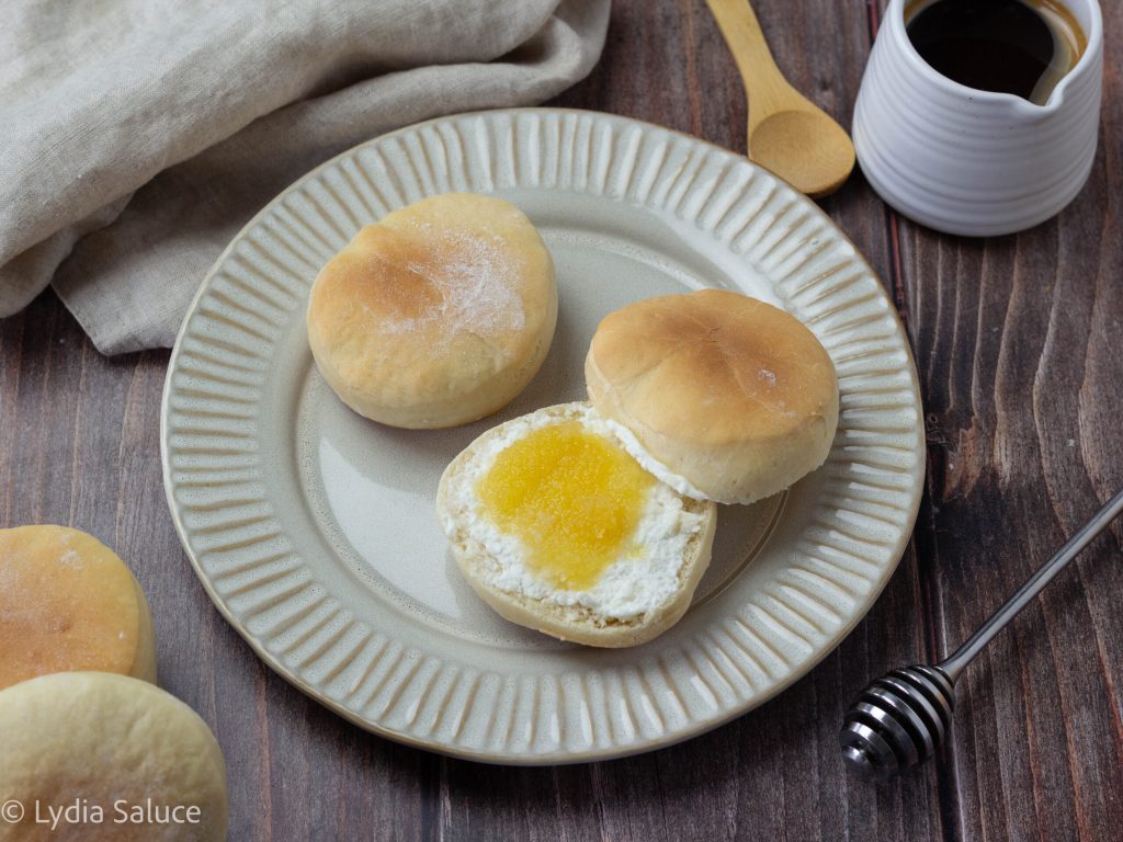 Muffins ingleses al horno