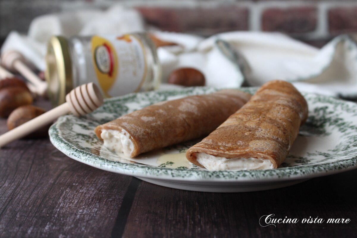 Necci con ricotta