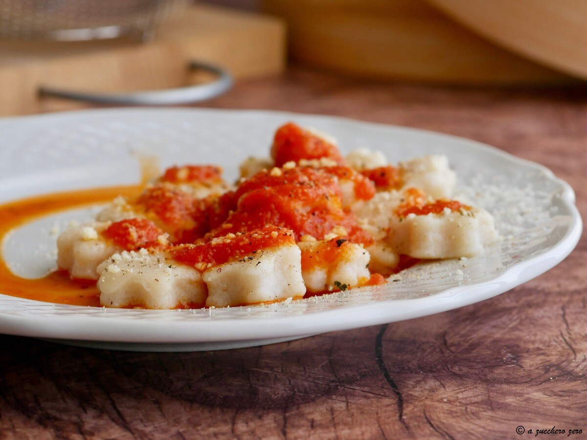 Ñoquis de ricotta a bajo índice glucémico sin huevos