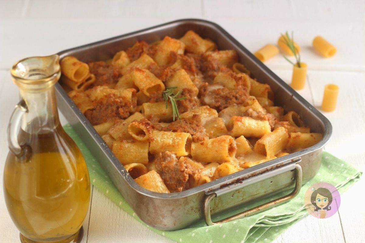 PASTA AL HORNO VEGETARIANA TAMBIÉN CON BIMBY