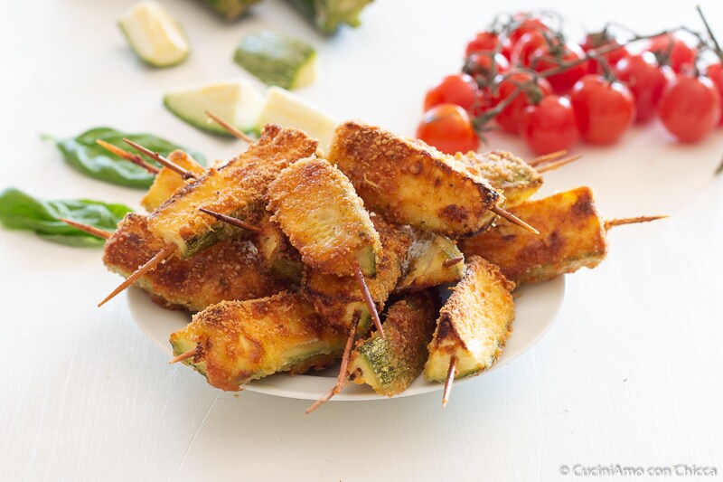 BROCHETAS DE CALABACÍN