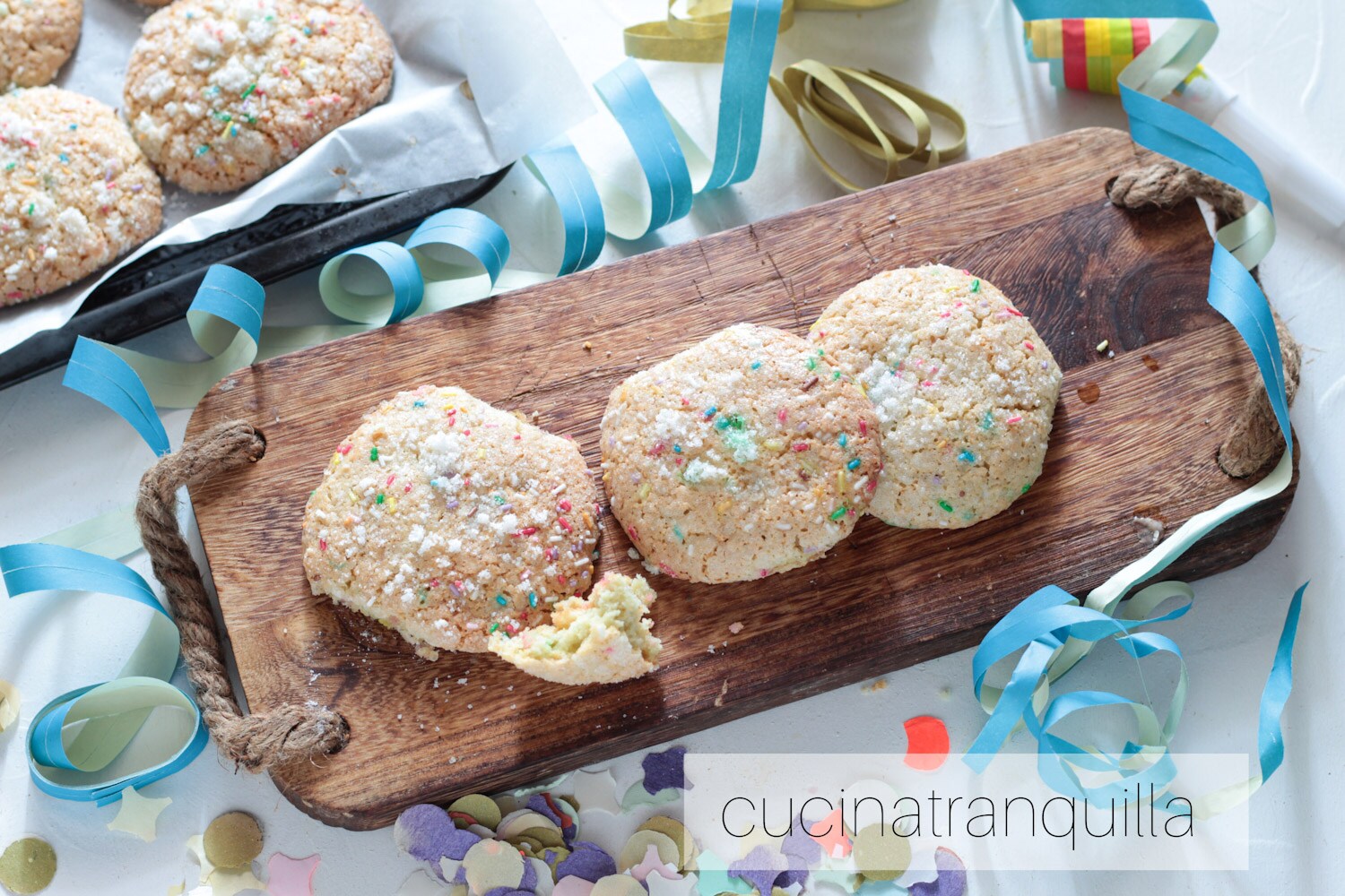 Galletas blandas para Carnaval