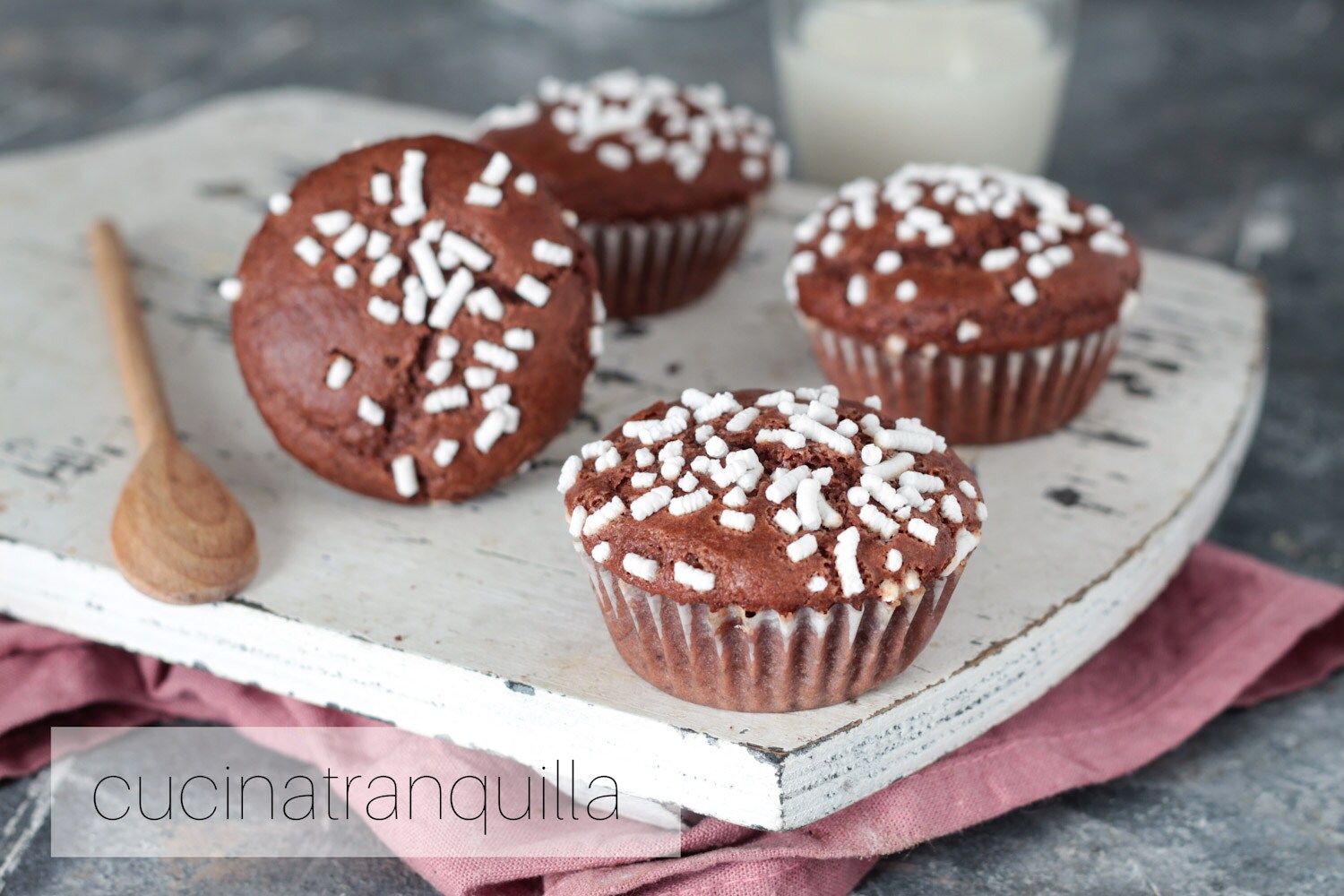 Mini muffins de cacao