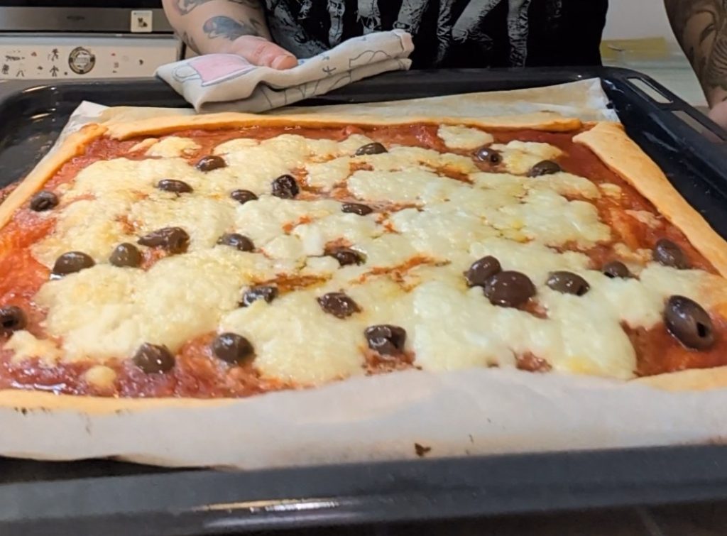 Pizza de hojaldre: la solución para una cena improvisada