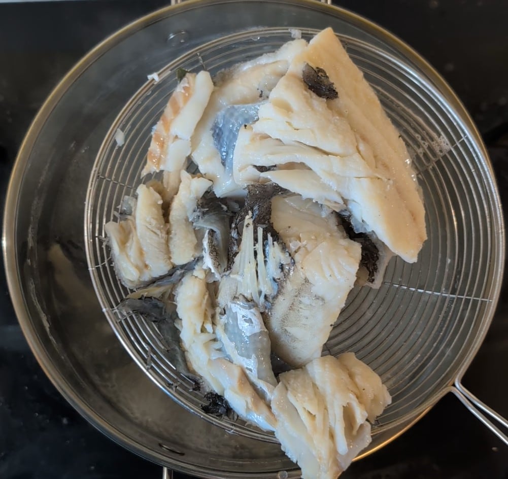 Bacalao mantecado fácil y rápido