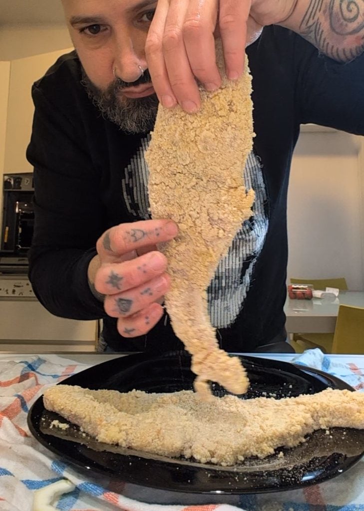Chuleta de pez espada a la milanesa: la tradición se encuentra con el mar
