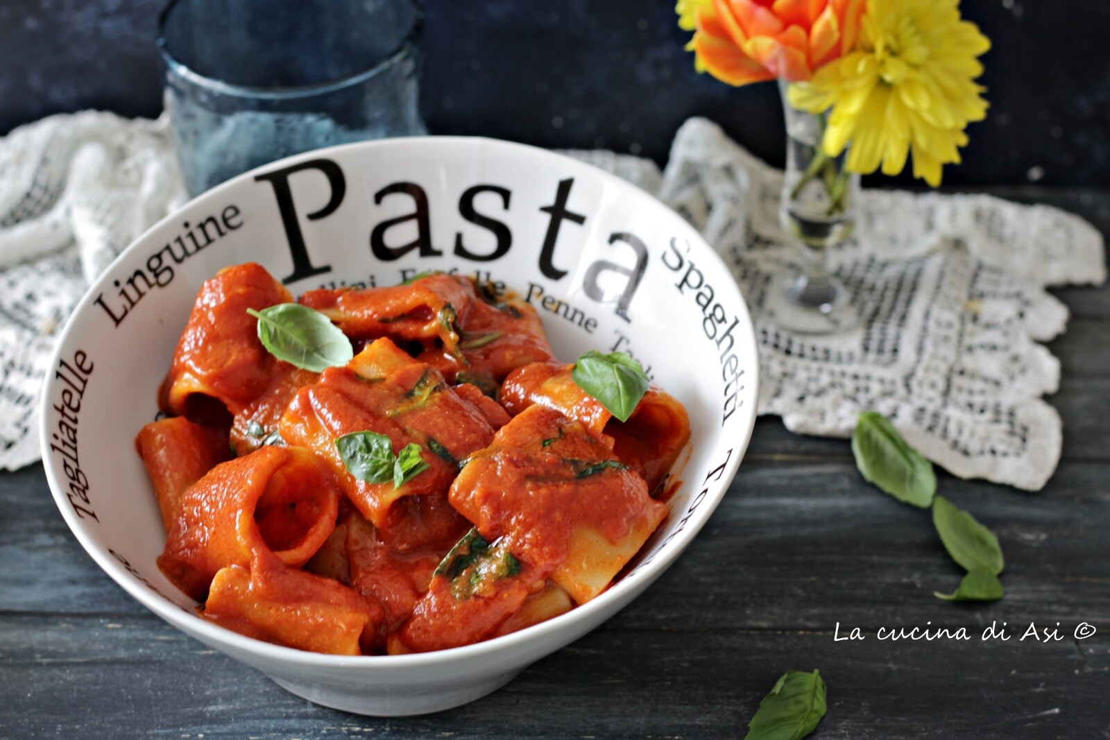 Paccheri mantecati alla Vittorio – Cremosos y sabrosos