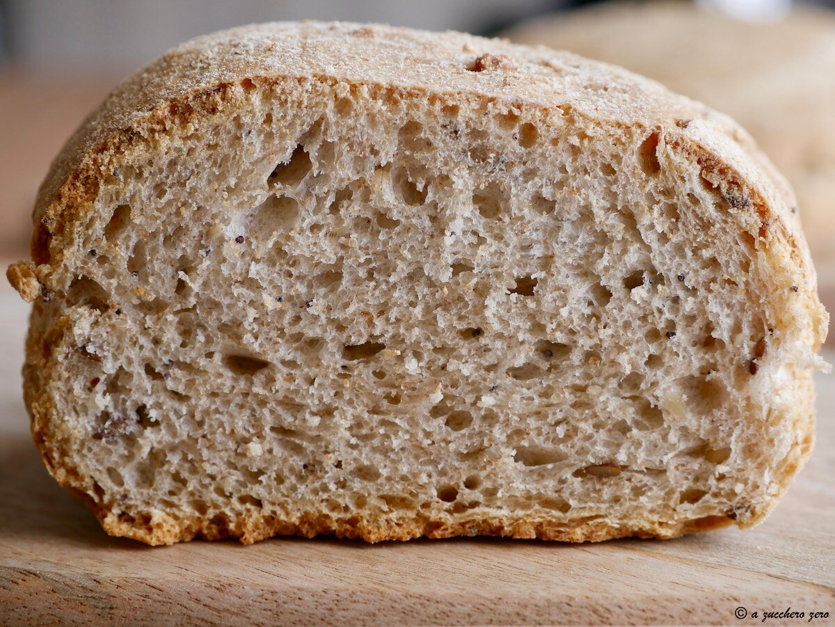 Pan con harina de tipo 2 e integral de trigo blando