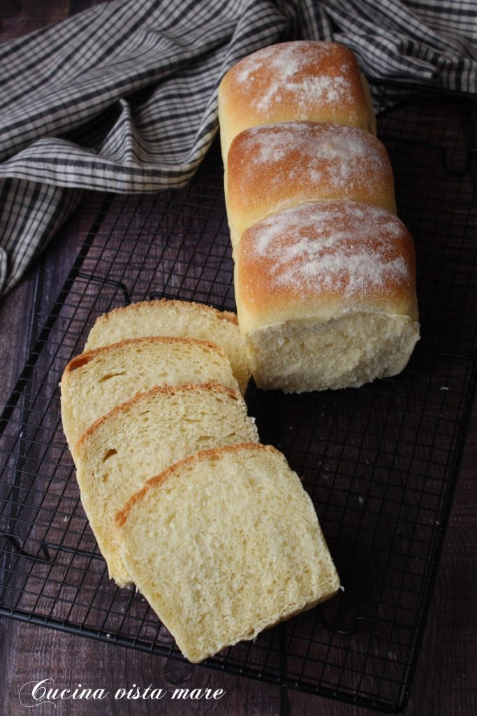 Pan de molde al aceite Cocina vista al mar